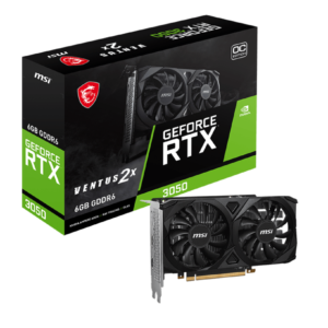 MSI GeForce RTX 3050 VENTUS 2X 6G OC