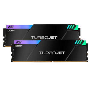 AGI TurboJet UD848 RGB 16GB (2x8GB) 3600MHz DDR4 Desktop Memory Kit - Black