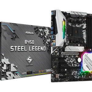 Asrock B450 Steel Legend ATX AM4 Motherboard