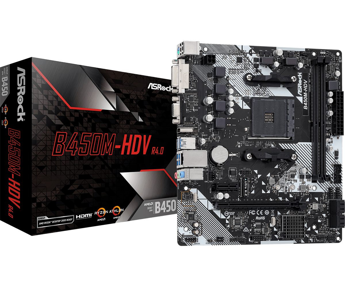 Asrock B450M-HDV R4.0