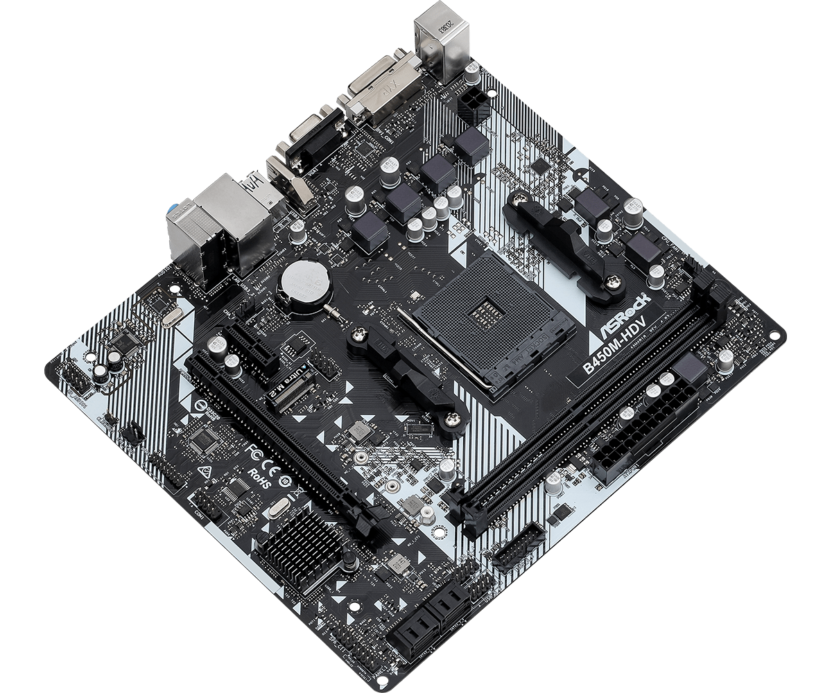 Asrock B450M-HDV R4.0 - Image 3