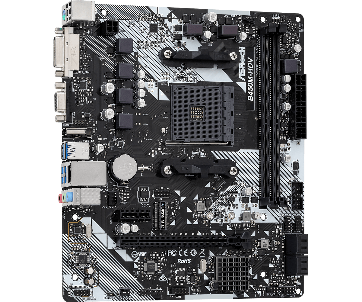 Asrock B450M-HDV R4.0 - Image 4
