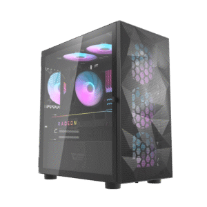 Darkflash DLM21 Mesh MATX PC Case (Black)