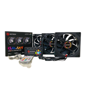 Keytech Galaxy 3in1 ARGB Fans (Black)