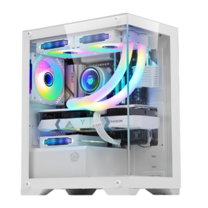 Keytech Robin Lite MATX Case (White)