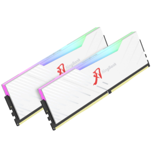 Kingbank Sharpblade RGB 16GB (2x8GB) 3200MHZ DDR4 Desktop Memory Kit - White