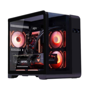 WJCoolman Robin Curve Mini Dual Chamber Digital MATX Case